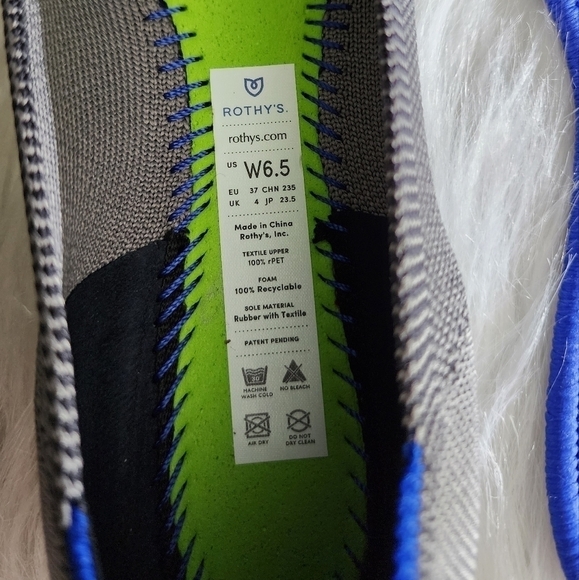 *NWOB* Rothy's The Point in Birdseye Grey - Picture 8 of 8